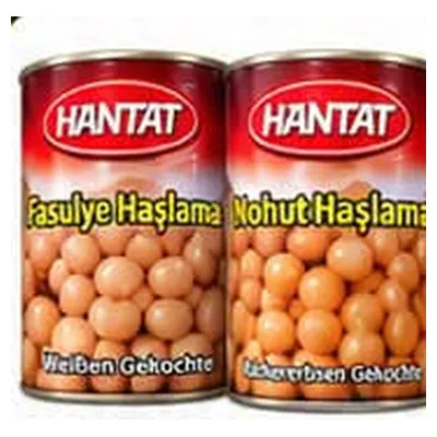 Hantat Kichererbsen oder weiße Bohnen, gekocht